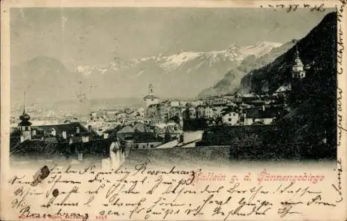 Ak Hallein in Salzburg, Panorama