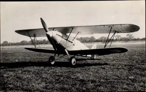 Ak Flugzeug, Doppeldecker