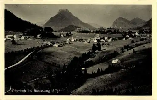 Ak Oberjoch Bad Hindelang im Oberallgäu, Fliegeraufnahme