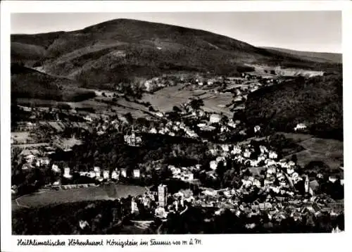Ak Königstein im Taunus, Fliegeraufnahme