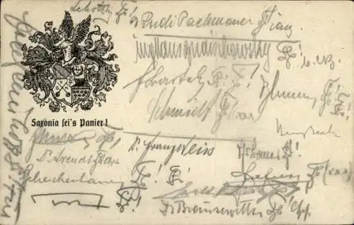 Studentika Ak Wien, Corps Saxonia, Wappen