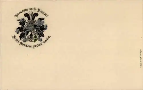 Studentika Ak Tübingen, Corps Borussia, Wappen