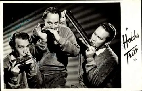 Ak Hotcha Trio, Portrait, Autogramme