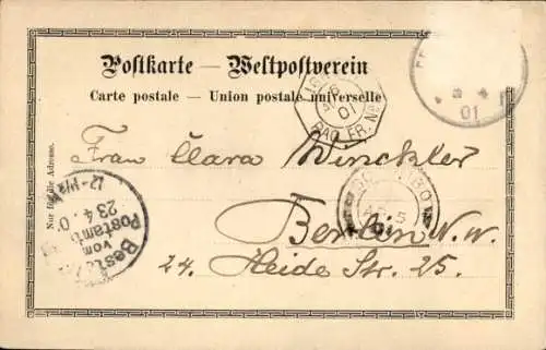 Ak Reichspostdampfer Prinz Heinrich, Norddeutscher Lloyd Bremen NDL