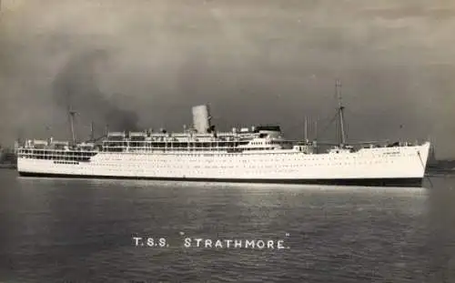 Ak Dampfer RMS Strathmore, Peninsular & Oriental Steam Navigation