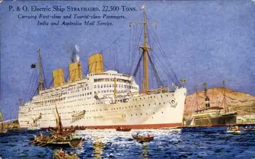 Ak Dampfer Strathaird, Peninsular & Oriental Steam Navigation