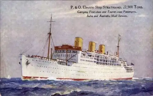 Ak Dampfer Strathaird, Peninsular & Oriental Steam Navigation