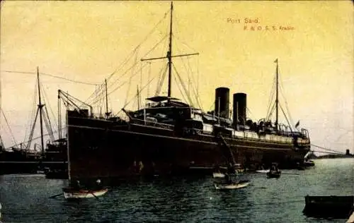 Ak Dampfer Arabia, Peninsular & Oriental Steam Navigation