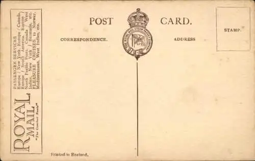 PC RMSP D-Class-Steamer, Royal Mail Lines