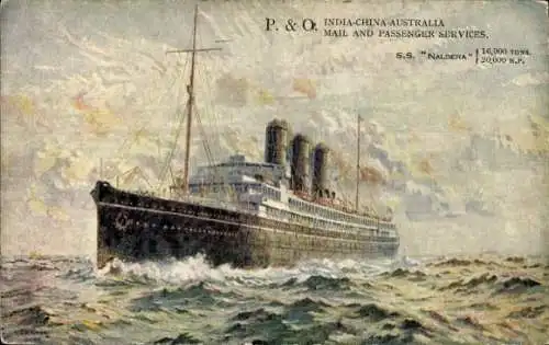 Ak Dampfer Naldera, Peninsular & Oriental Steam Navigation