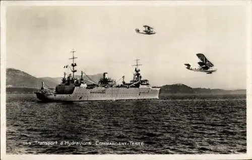 CPA Transport d'Hydravions, Commandant-Teste
