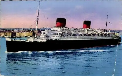 Ak Paquebot Liberte, Compagnie Générale Transatlantique