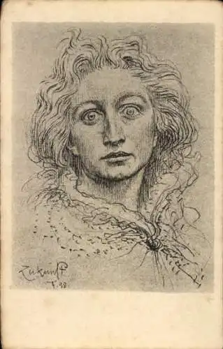 Jugendstil Künstler Ak Fidus, Zukunft