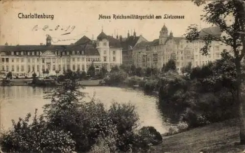 Ak Berlin Charlottenburg, Neues Reichsmilitärgericht, Lietzensee