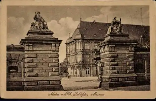 Ak Mainz am Rhein, Museum