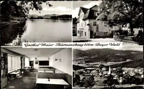 Ak Tittling im Dreiburgenland Niederbayern, Gasthof Maier, Thurmansbang, Bayer Wald, Natur, Lokal