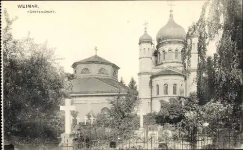 Ak Weimar in Thüringen, Fürstengruft