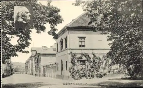 Ak Weimar in Thüringen, Liszt-Haus