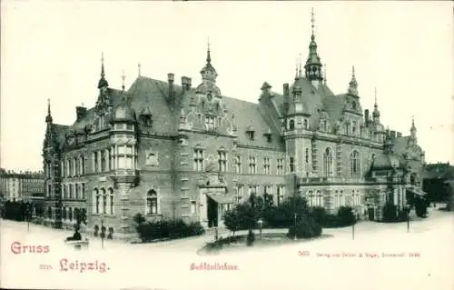 Ak Leipzig, ´Buchhändlerhaus