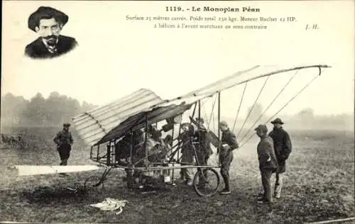 Ak Aviation, The Pean Monoplane