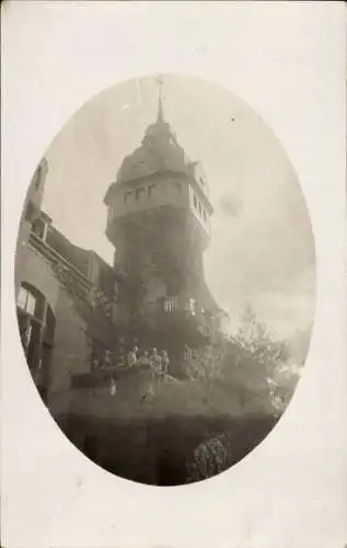 Foto Ak Elstra in der Oberlausitz Sachsen, Schloss