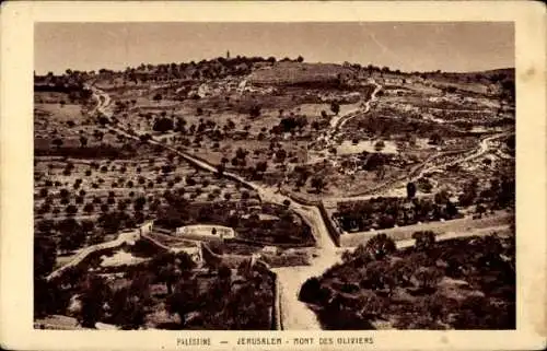 Ak Jerusalem Israel, Mont des Oliviers