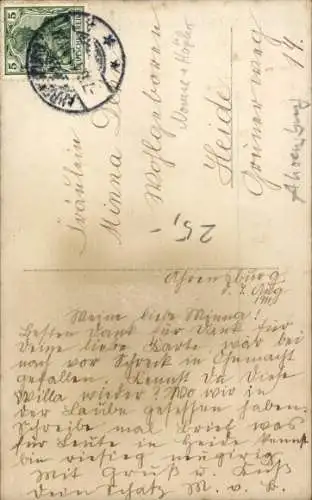 Foto Ak Ahrensburg in Holstein, Villa