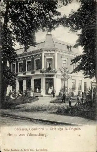 Ak Ahrensburg in Holstein, Café und Konditorei