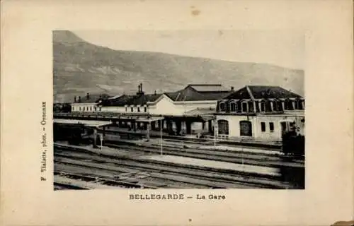 CPA Bellegarde-sur-Valserine Ain, Gare