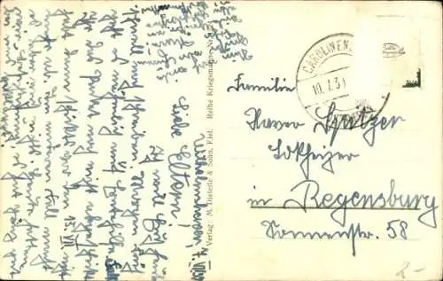 Ak Harte Arbeit im Rettungskutter, Seenotrettung