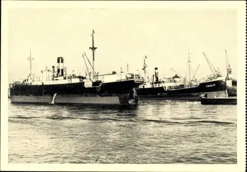 Ak Kaliningrad Königsberg Ostpreußen, Schiffe Koholyt und Ostpreußen, Poseidon-Reederei