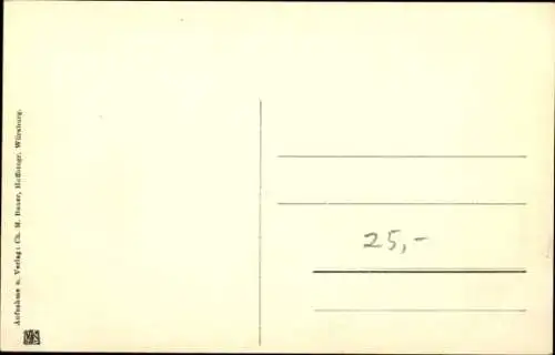 Ak Würzburg am Main Unterfranken, Überschwemmung, Domstraße, Menschen im Boot,  Aufnahme