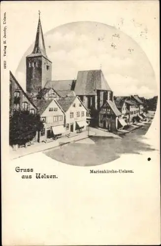 Ak Uelzen in Niedersachsen, Marienkirche