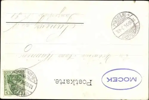 Ak Uelzen in Niedersachsen, Kirche, Teilansicht der Stadt