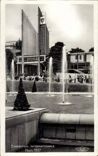 Ak Paris, Exposition Internationale 1937, Pavillon von Norwegen