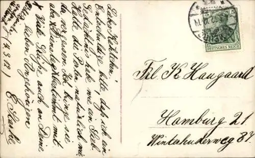 Ak drei Katzen auf dem Tisch