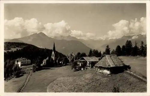 Ak Hafling Avelengo Südtirol, Teilansicht, Café Belvedere