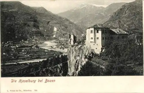 Ak Bozen Bolzano Südtirol, Haselburg