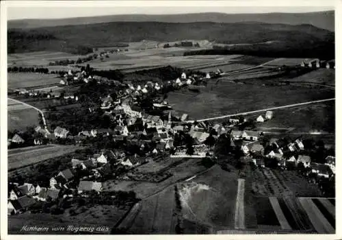 Ak Nattheim in Württemberg, Luftaufnahme von  Häuser, Landschaft, Flugzeug-Perspektive