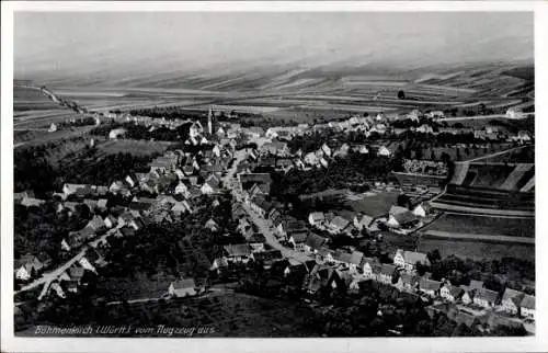 Ak Böhmenkirch in Württemberg, Fliegeraufnahme