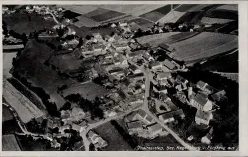 Ak Thalmässing in Mittelfranken, Luftaufnahme  Regensburg, Flugzeugperspektive