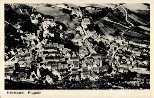 Ak Haiterbach im Schwarzwald, Fliegeraufnahme