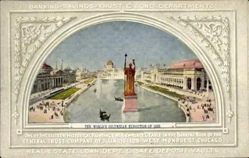 PC Chicago Illinois USA, World’s Columbian Exposition 1893