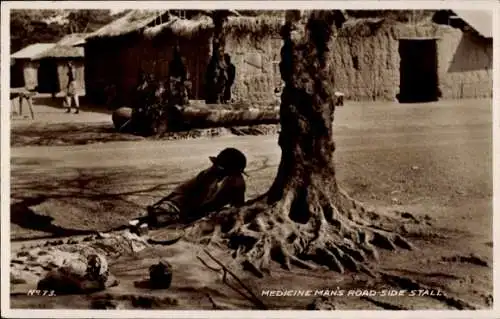 Ak Gold Coast Goldküste Ghana, Medicine Man's Road Side