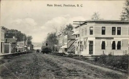 PC Penticton British Columbia Canada, Main Street