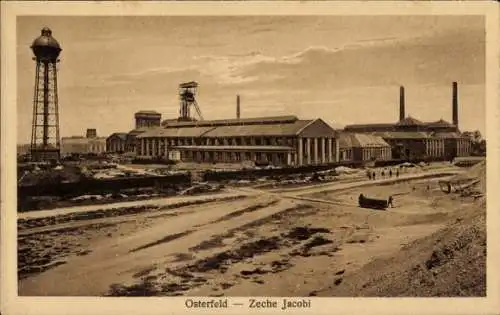 Ak Osterfeld Oberhausen im Ruhrgebiet Westfalen, Zeche Jacobi