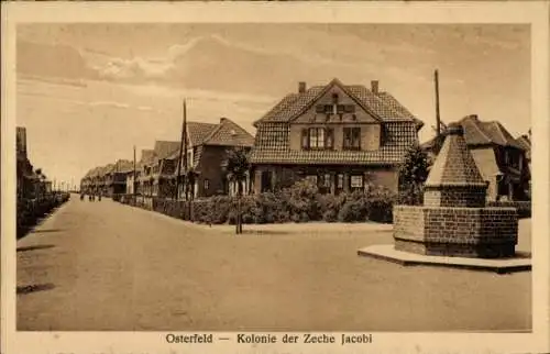 Ak Osterfeld Oberhausen im Ruhrgebiet Westfalen, Kolonie der Zeche Jacobi