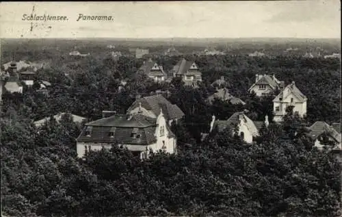 Ak Berlin Zehlendorf, Schlachtensee, Gesamtansicht