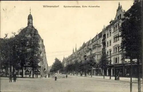 Ak Berlin Wilmersdorf, Spichernstraße, Kaiserallee