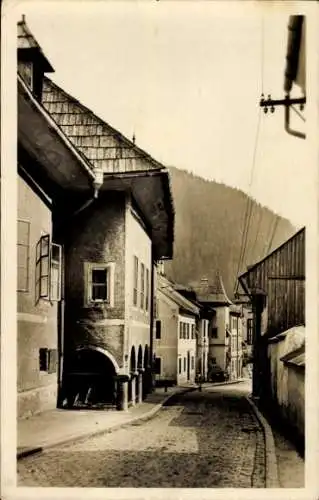 Ak Vordernberg Steiermark, Straßenpartie